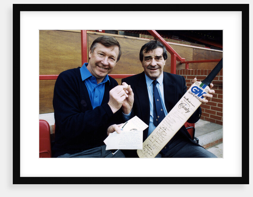 Manchester United manager Alex Ferguson by John Fox