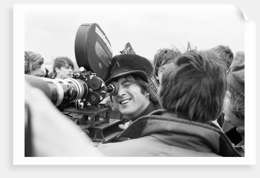 John Lennon 1965 by Maurice Tibbles