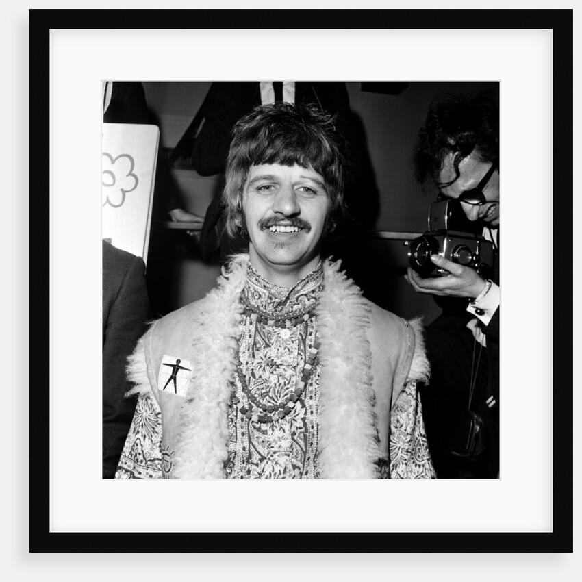 Ringo Starr at Abbey Road Studios by Sunday People