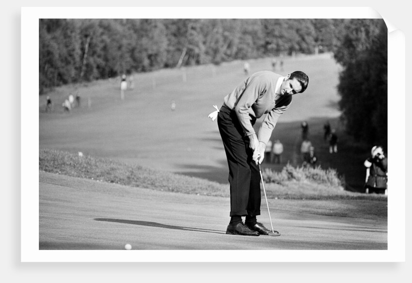 Golfer Charles Bob, 1968 by Michael Brennan