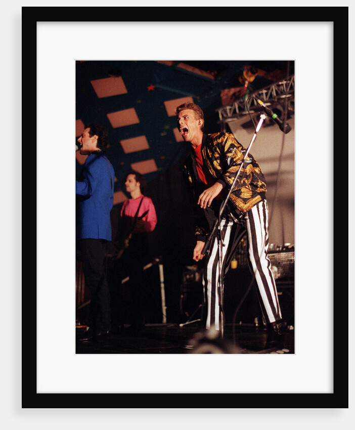David Bowie British pop singer by David Cruickshanks