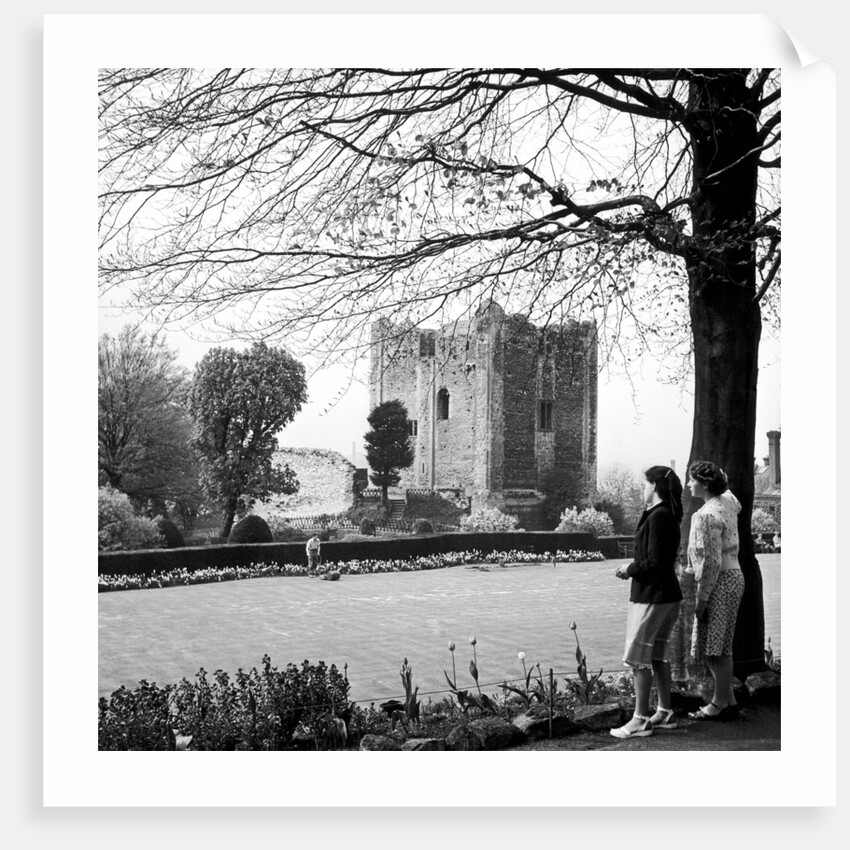 Guildford Castle, Surrey, circa 1952. by Staff