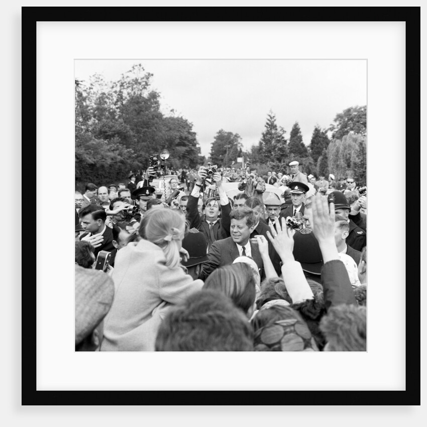 JFK Visit to UK 1963 by Arthur Sidey