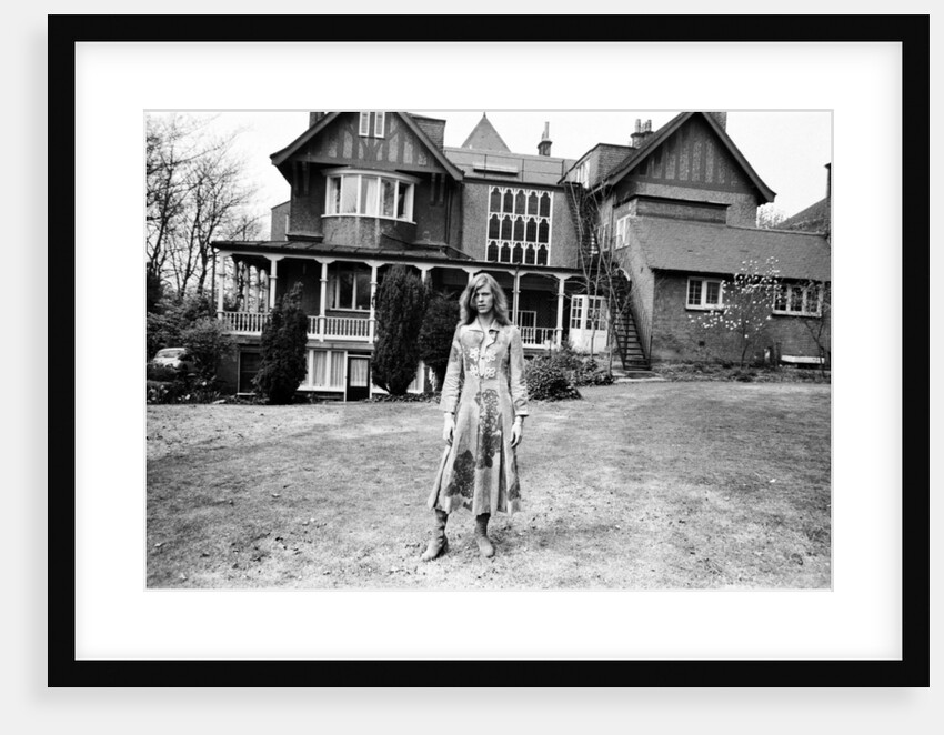 David Bowie, Haddon Hall, 1971 by Peter Stone