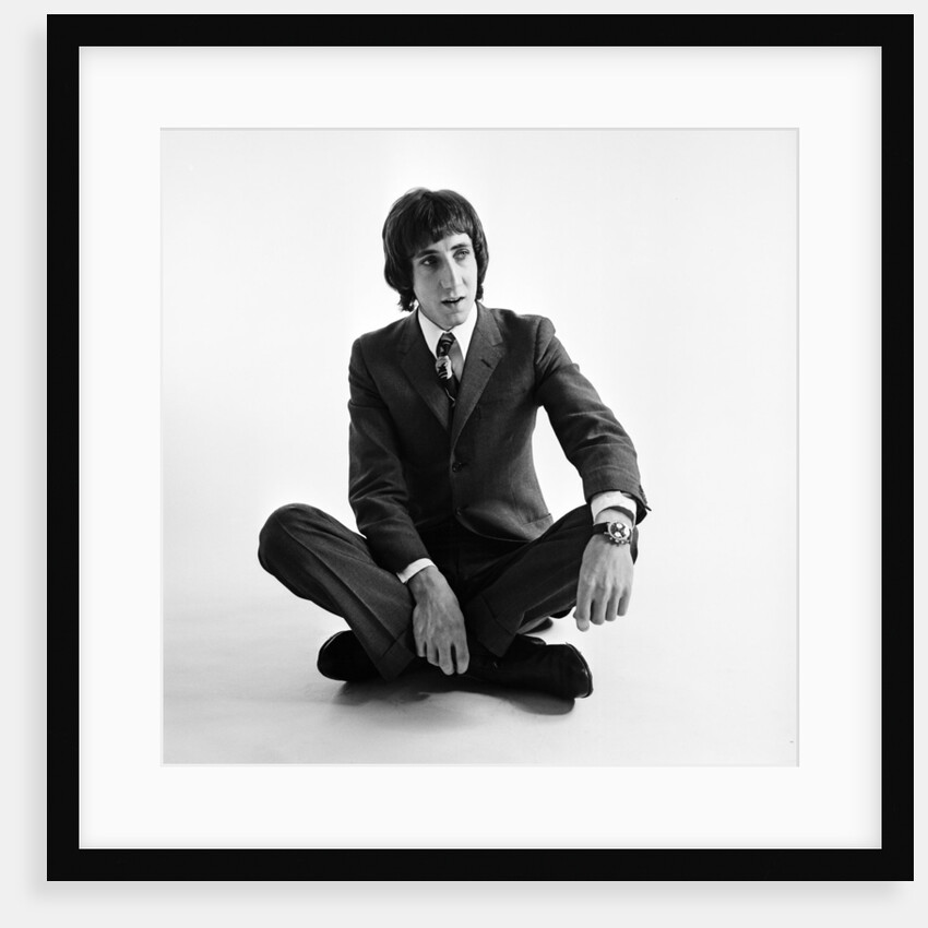 Pete Townshend of the Who wearing smart clothes 1967 by Beverly Goodway