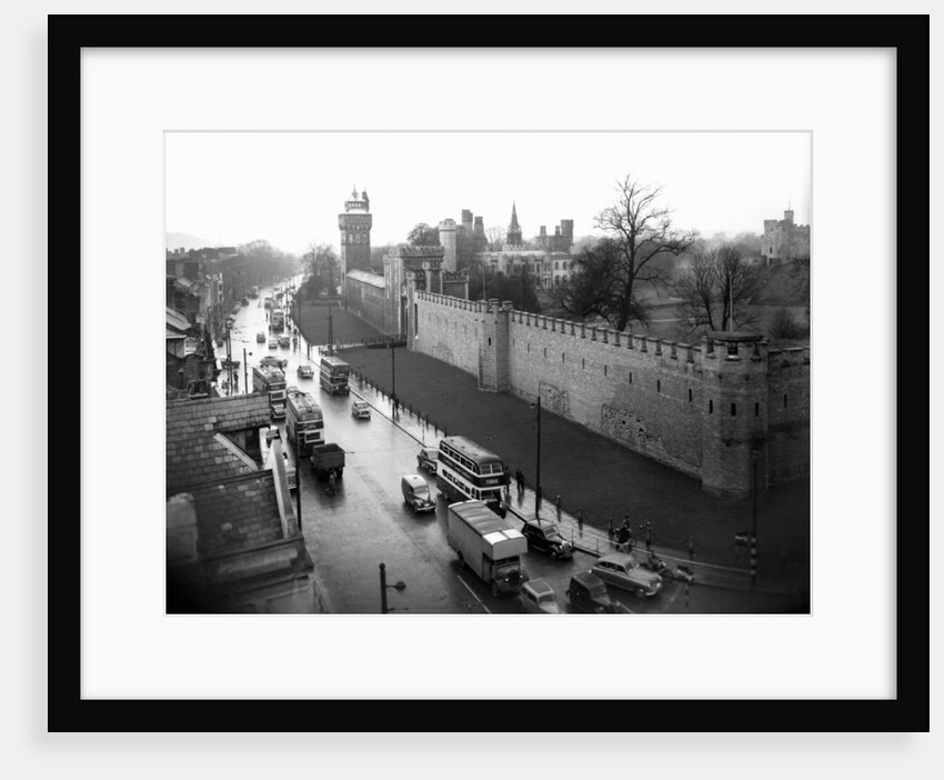 Cardiff Castle, 15th February 1955 by Stephens