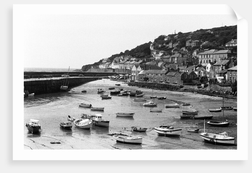 Mousehole Harbour 1975 by Staff