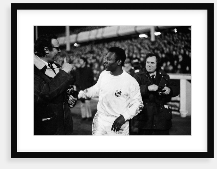 Pele in Birmingham 1972 by Birmingham Post and Mail Archive