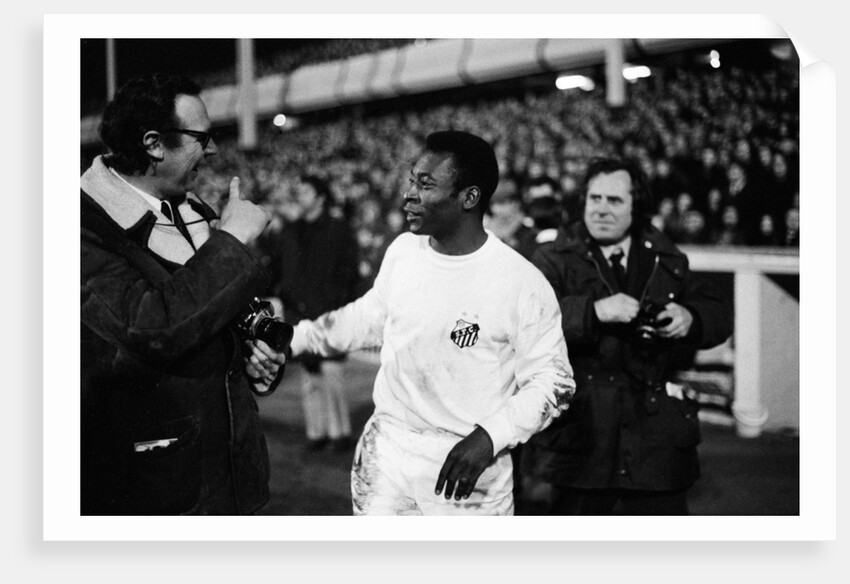 Pele in Birmingham 1972 by Birmingham Post and Mail Archive