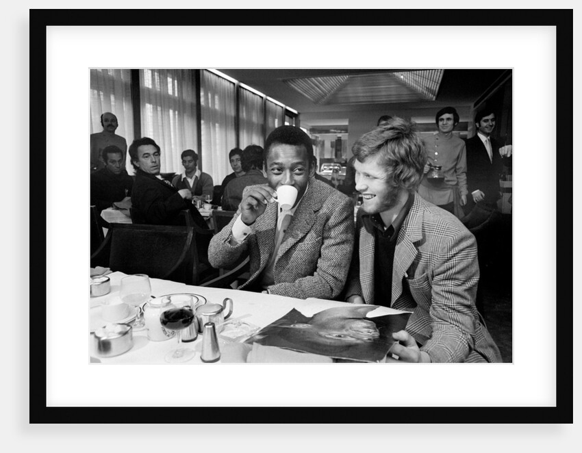 Pele in Birmingham 1972 by Birmingham Post and Mail Archive