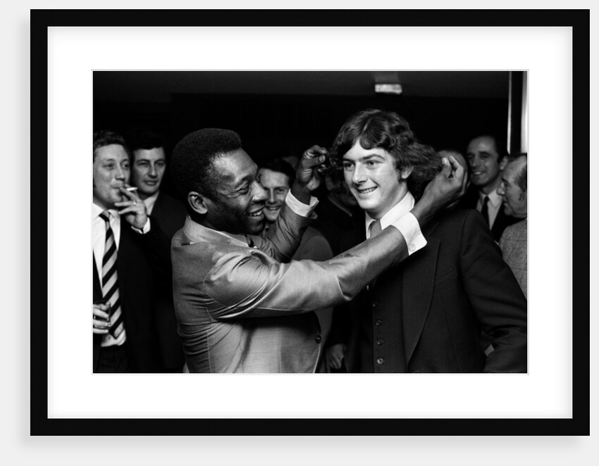Pele in Birmingham 1972 by Birmingham Post and Mail Archive