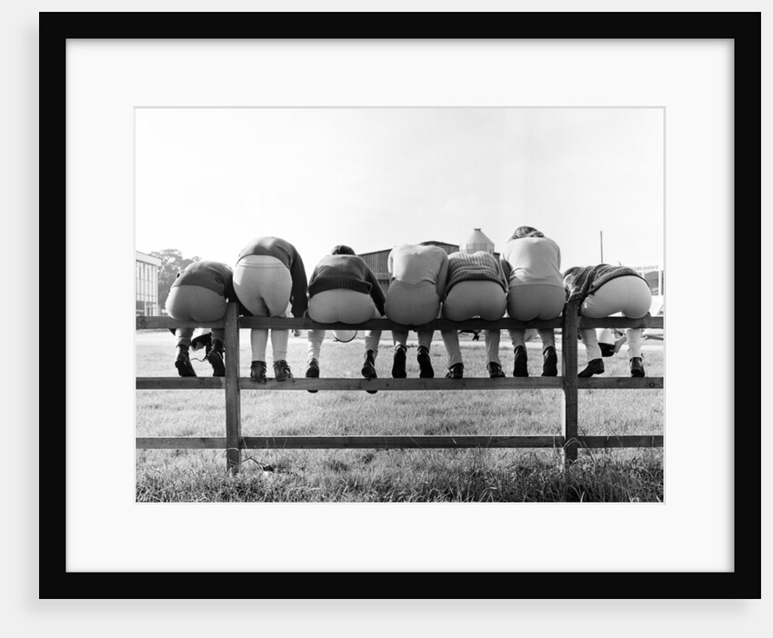 Female Jockey's 1974 by Neville Williams