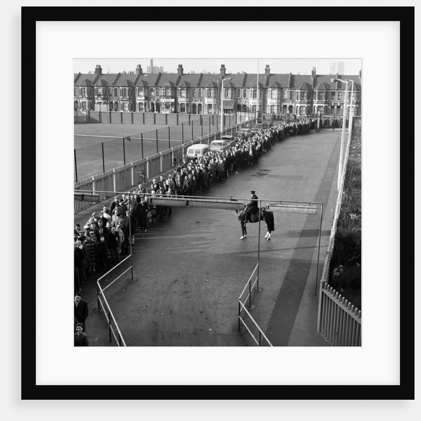 West Ham v Burnley 1964 by Fresco