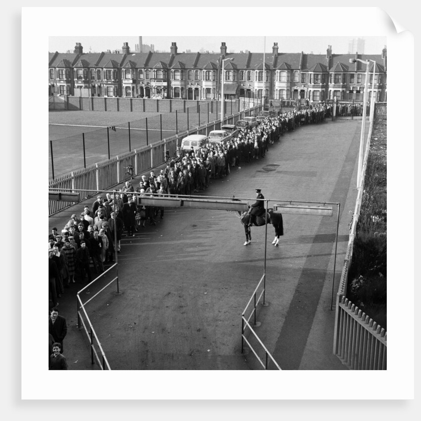 West Ham v Burnley 1964 by Fresco