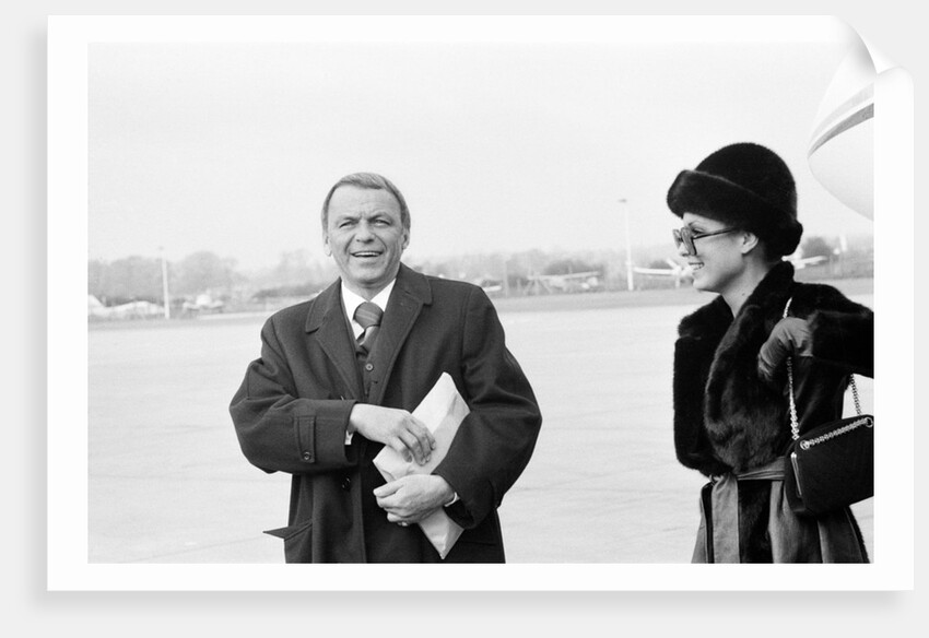 Frank Sinatra 1970 by Geoffrey Day