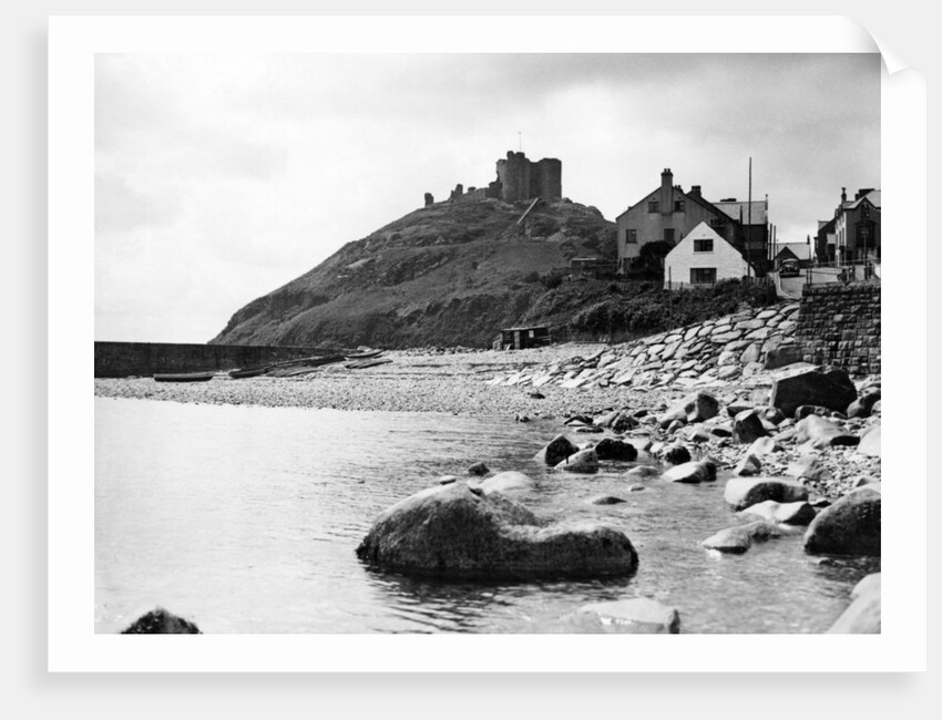 Criccieth Castle 1950 by Mail Archive