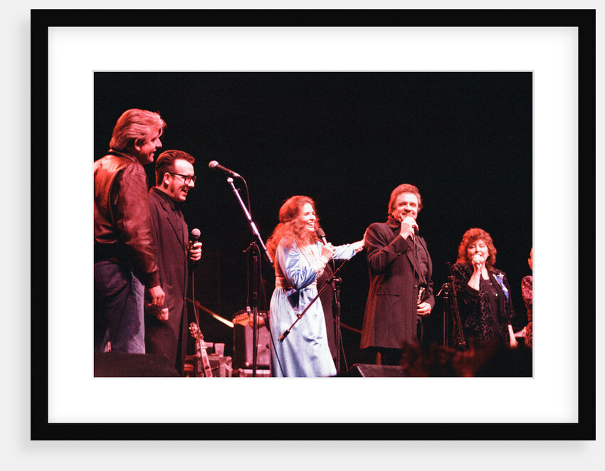 Johnny Cash 1989 by Allan Olley