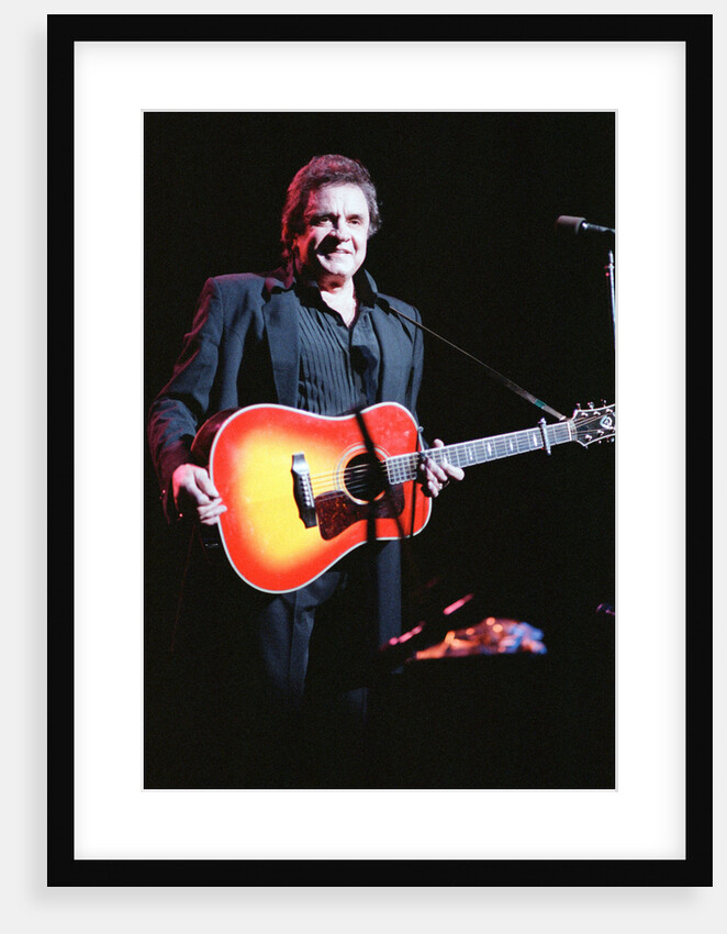 Johnny Cash 1989 by Allan Olley