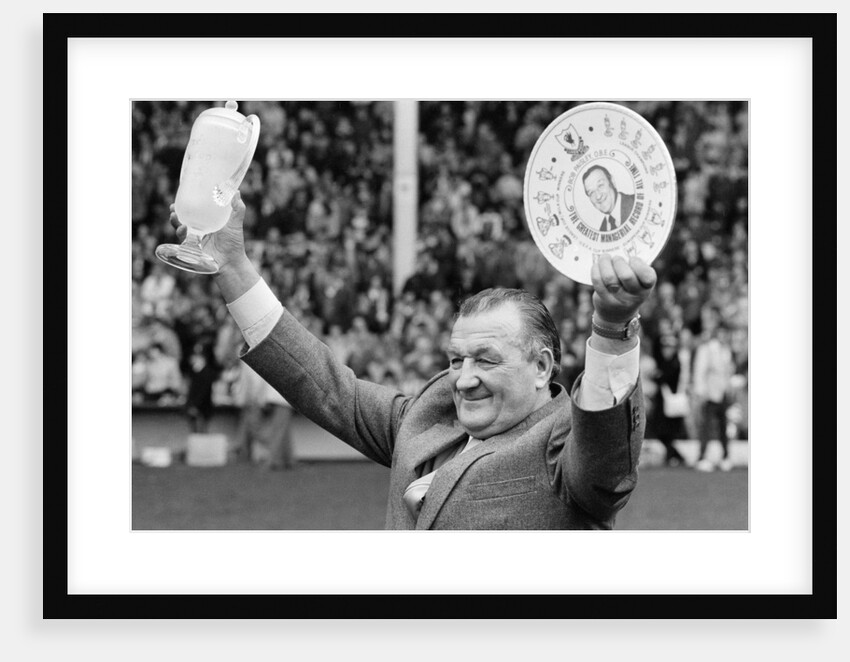 Bob Paisley Liverpool manager by Staff