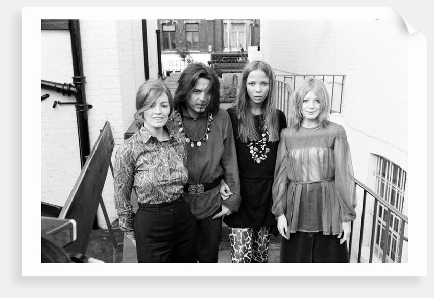 Marianne Faithfull by Eric Harlow