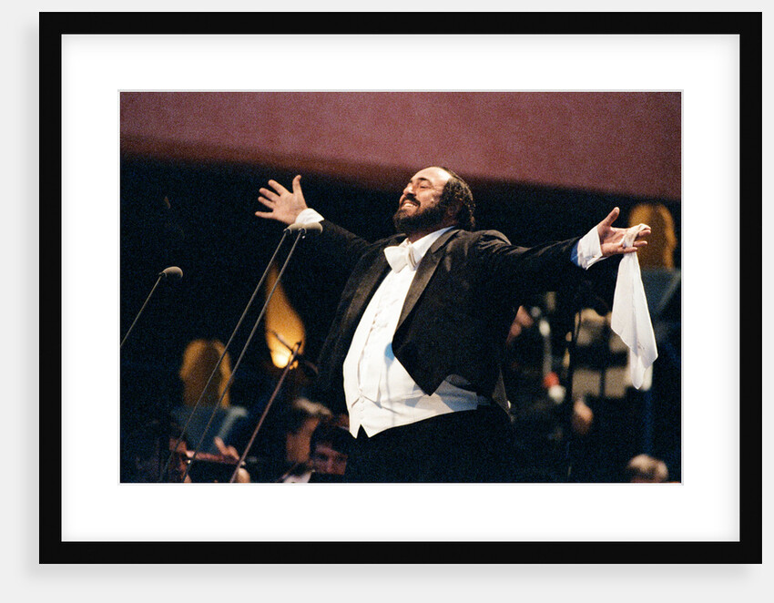 Luciano Pavarotti's free concert, Hyde Park, 1991 by Ken Lennox