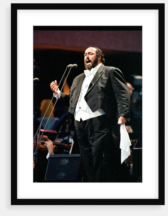 Luciano Pavarotti's free concert, Hyde Park, 1991 by Ken Lennox