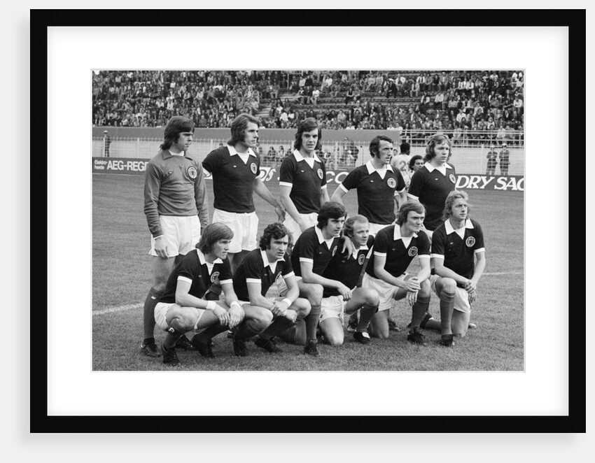 Zaire v Scotland World Cup  1974 by Monte Fresco