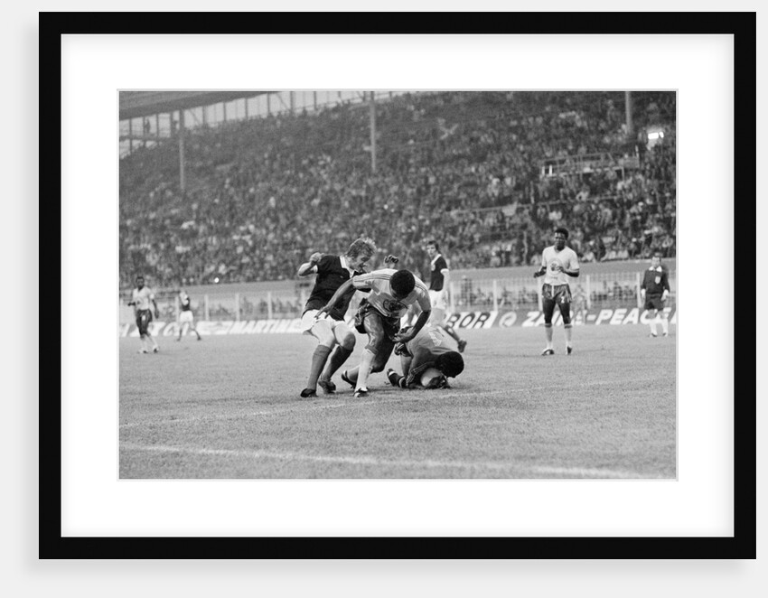 Zaire v Scotland World Cup  1974 by Monte Fresco