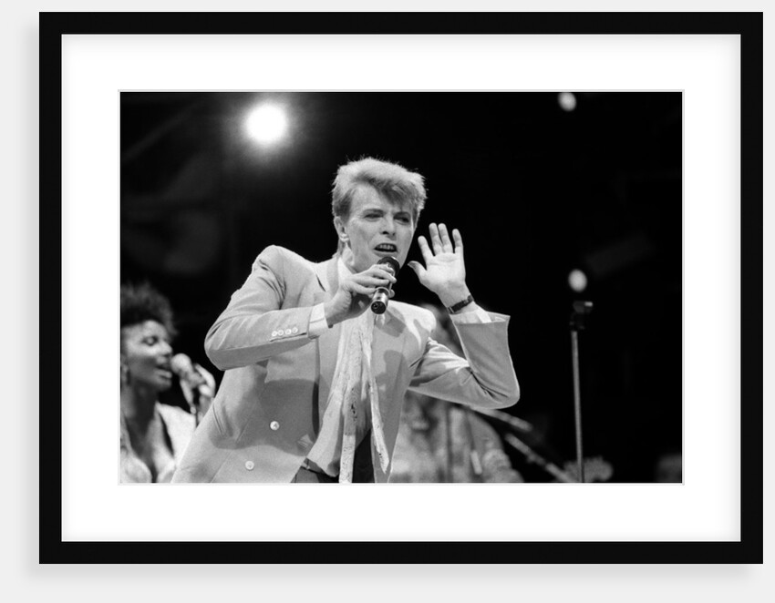 David Bowie 1985 by Staff
