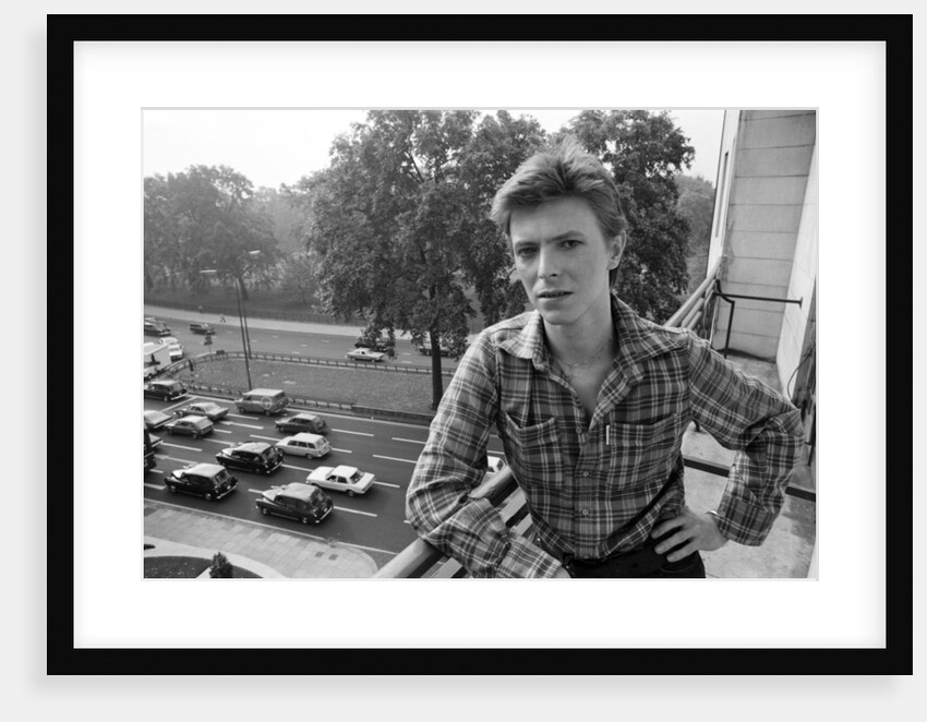 David Bowie 1977 by Mike Maloney