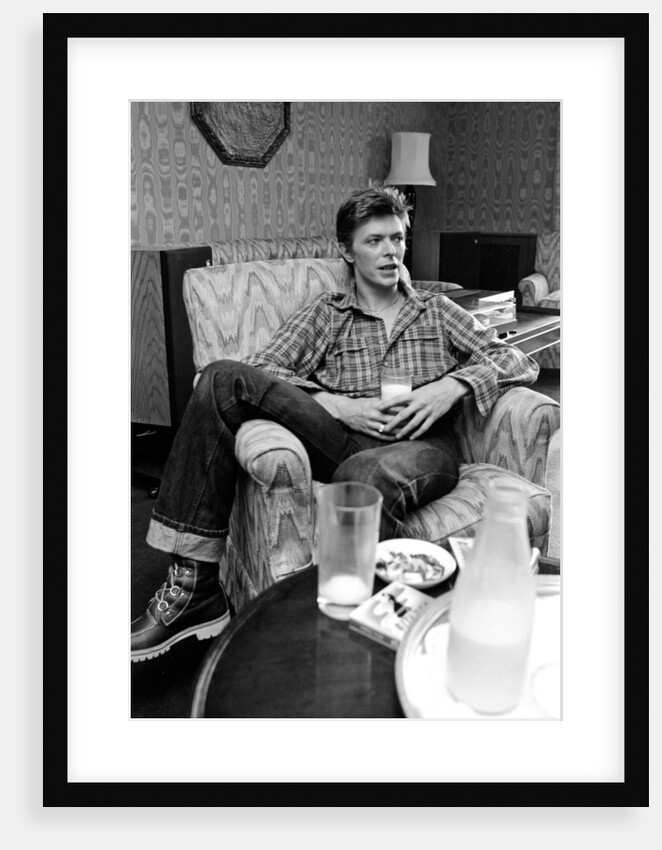 David Bowie 1977 by Mike Maloney