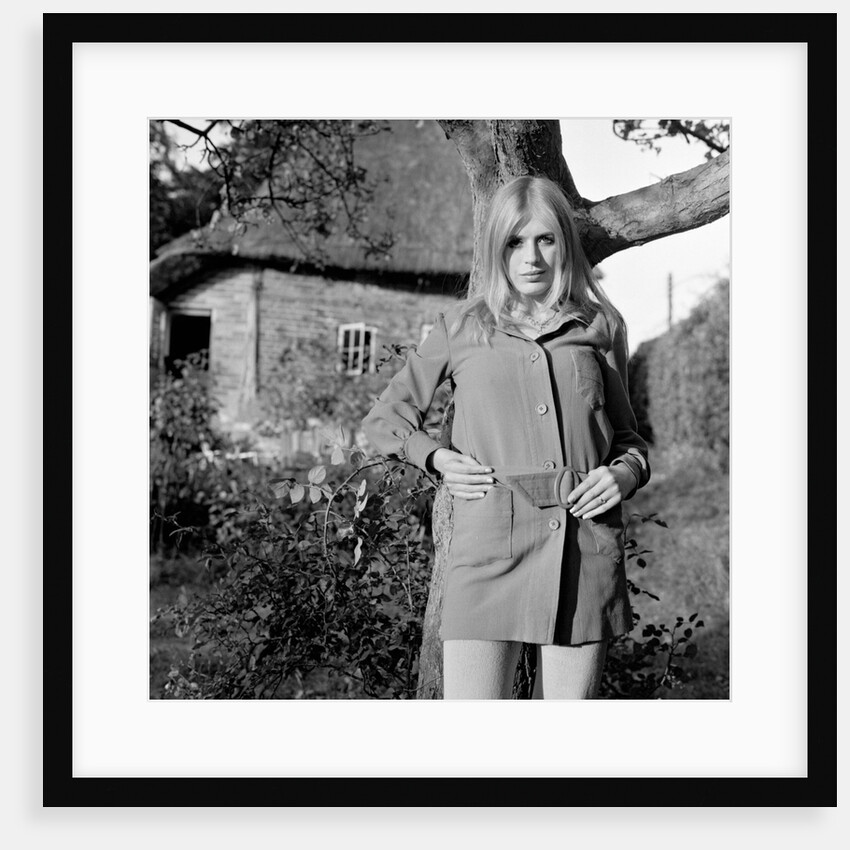 Marianne Faithfull 1972 by Carl Bruin