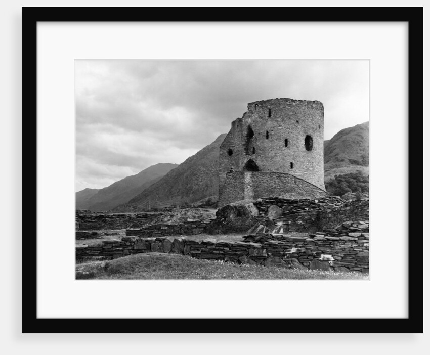 Dolbadarn Castle 1959 by Western Mail Archive