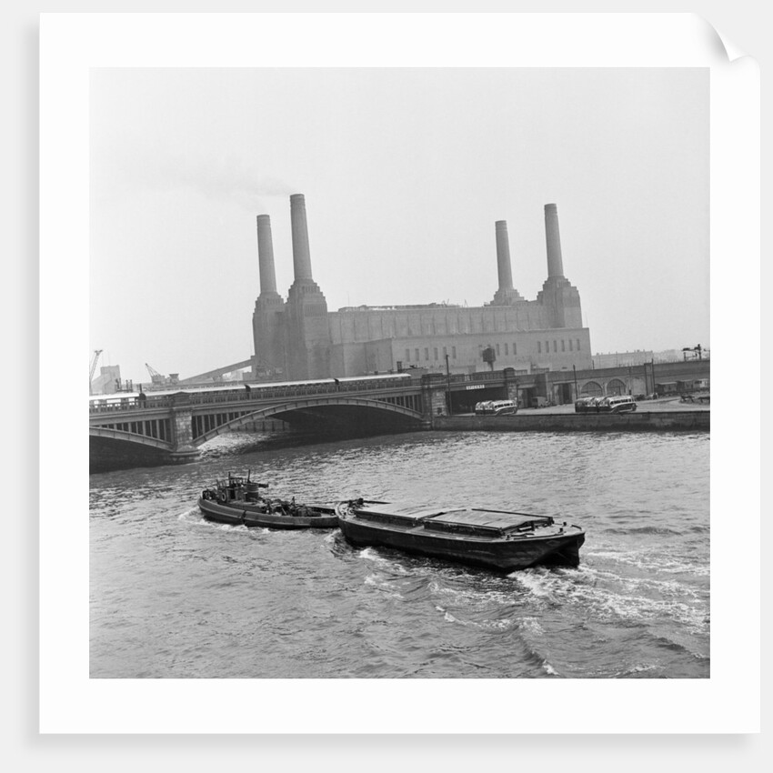 Battersea Power Station, 1954. by Bela Zola