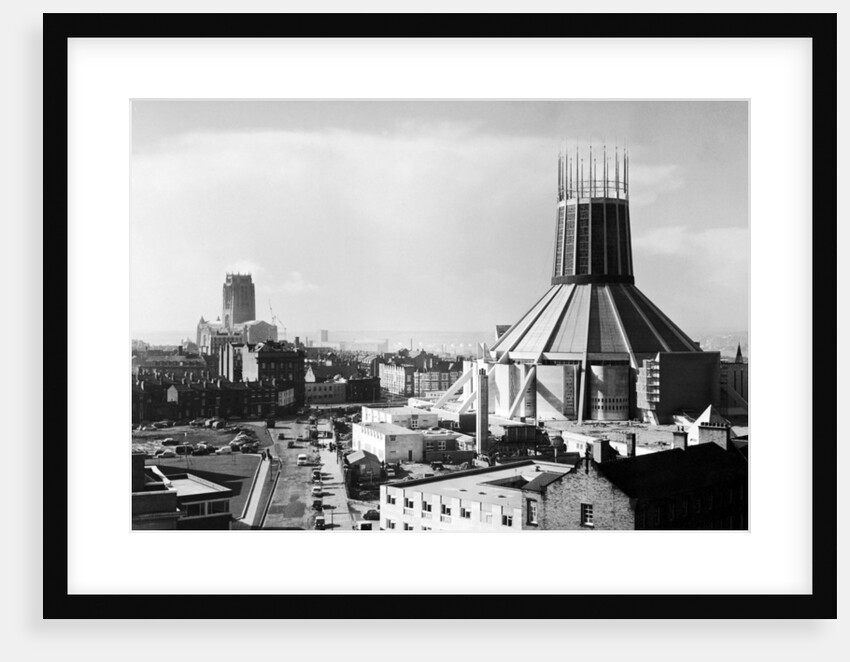 Liverpool's two cathedrals 1967 by Staff