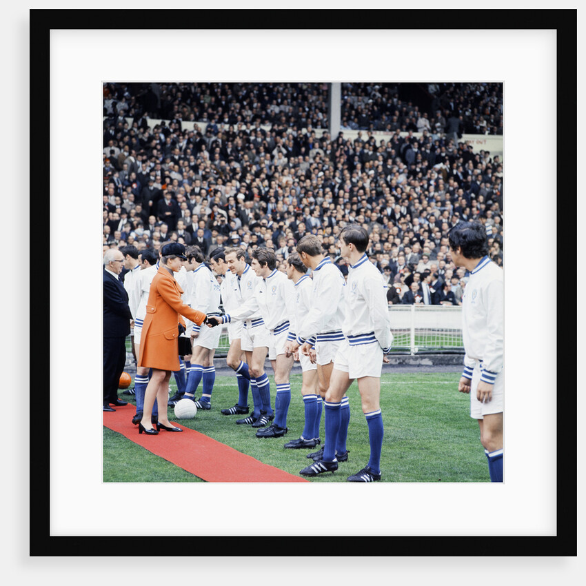 Leicester v Man City FA Cup Final 1969 by Staff