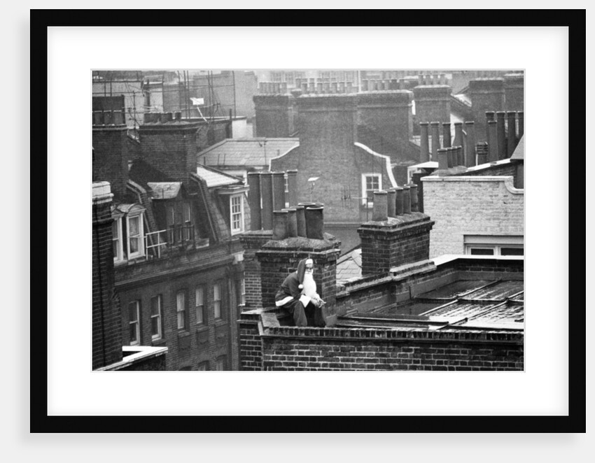 Father Christmas 1970 by Kent Gavin