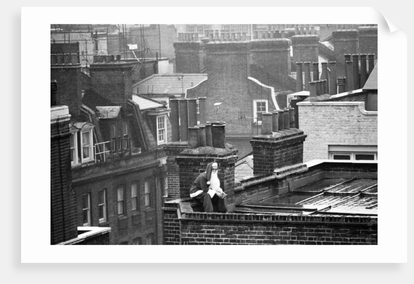 Father Christmas 1970 by Kent Gavin