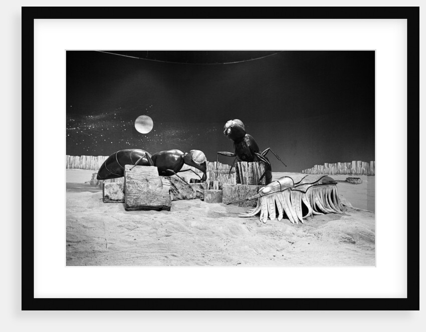 Dr Who, The Web Planet, 1965 by Alisdair MacDonald