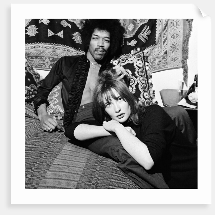 Jimi Hendrix, 1969 by Harlow Eric