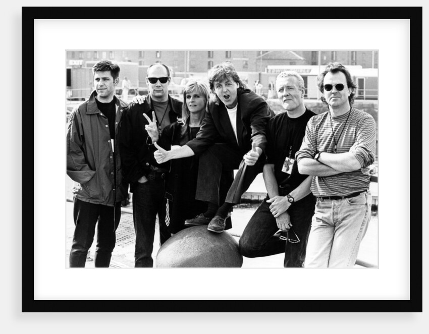 Paul McCartney in Liverpool, 1990 by Tony Kenwright