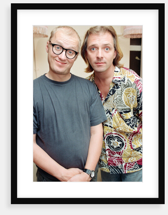 Rik Mayall and Ade Edmondson, 1991 by Wright