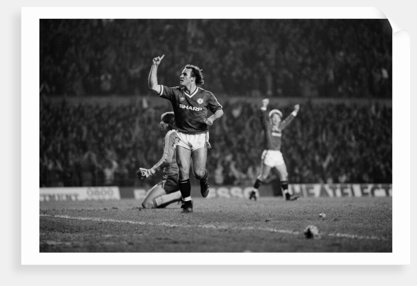 Manchester United 2-0 Arsenal January 24th 1987 by Wilcock