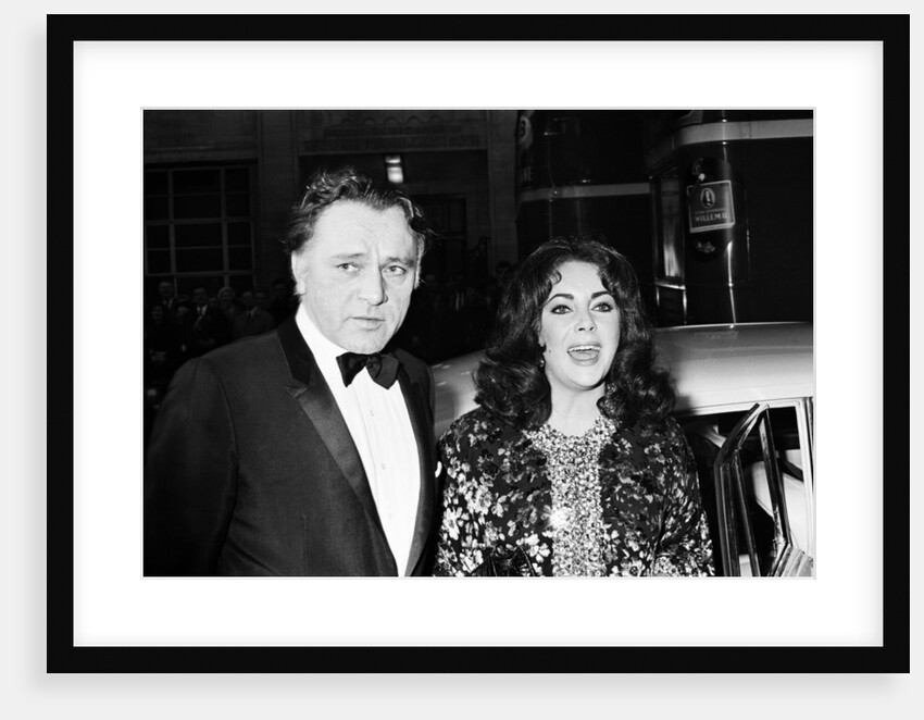 Elizabeth Taylor and Richard Burton by Weller
