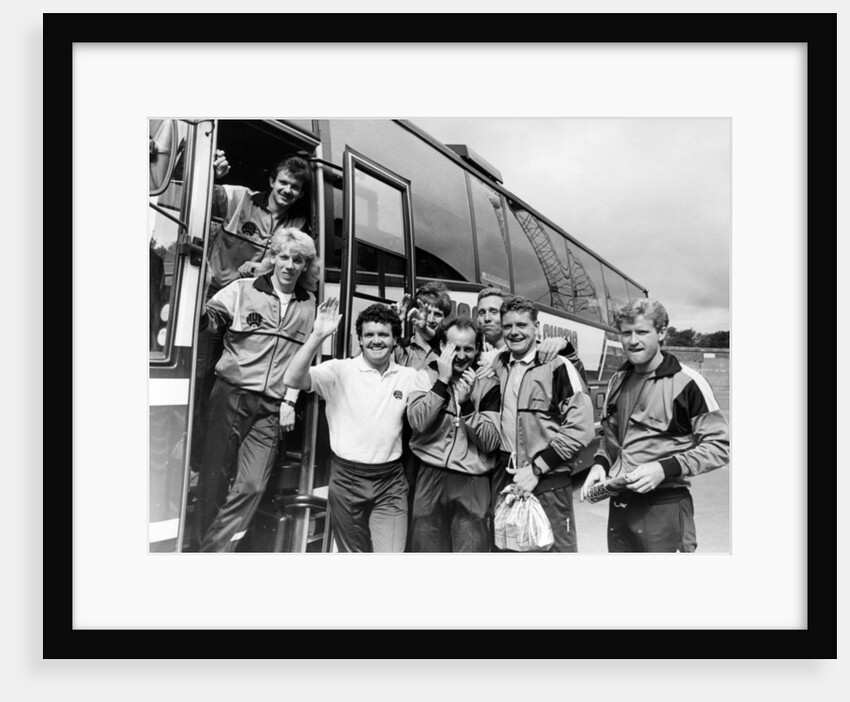 Newcastle United 1986 by NCJ Archive