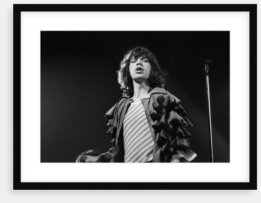 The Rolling Stones 1976 by Birmingham Post and Mail Archive