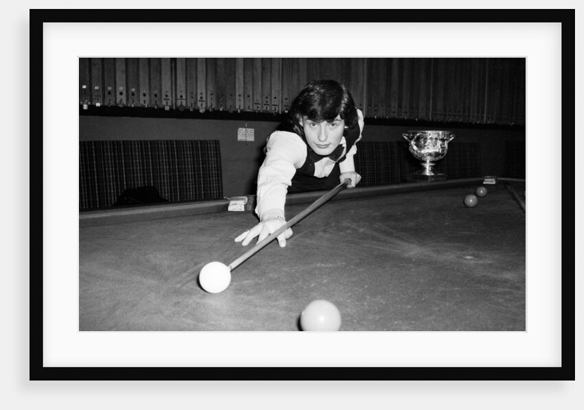 Jimmy White snooker by Victor Crawshaw