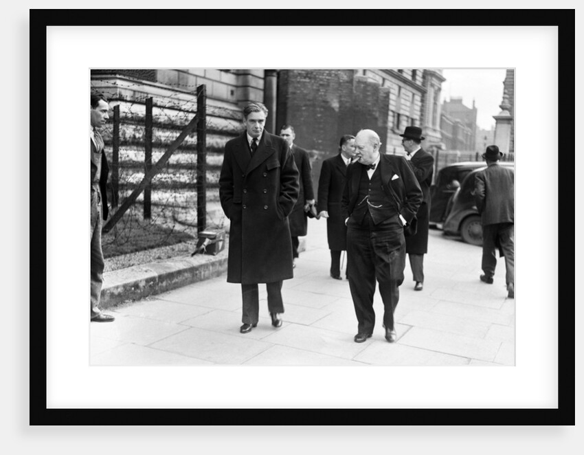 Winston Churchill by Nixon