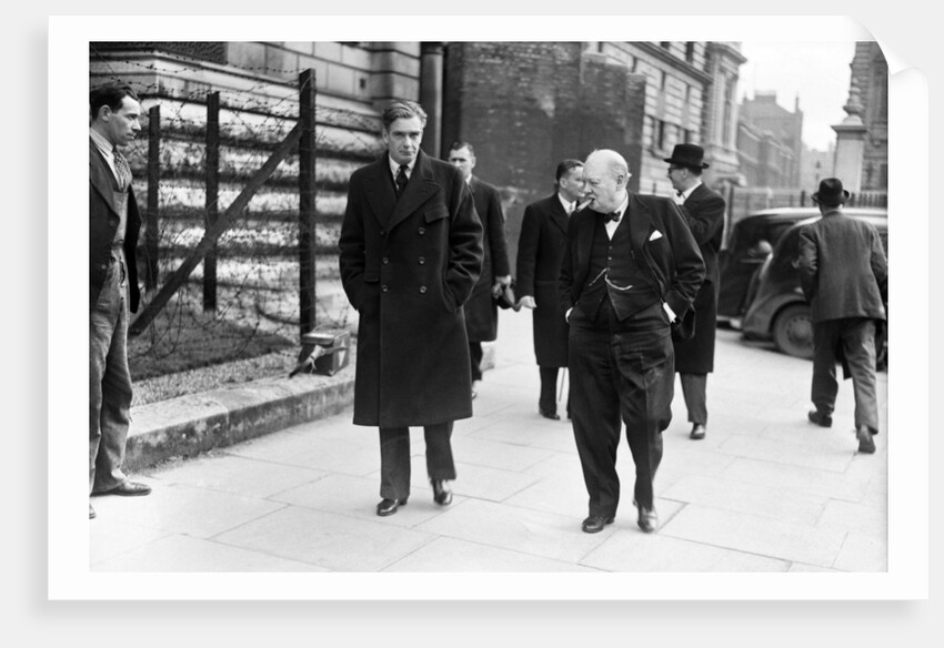 Winston Churchill by Nixon