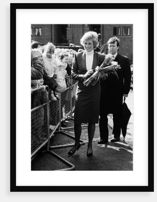 Princess Diana in Bracknell, 1988 by Staff